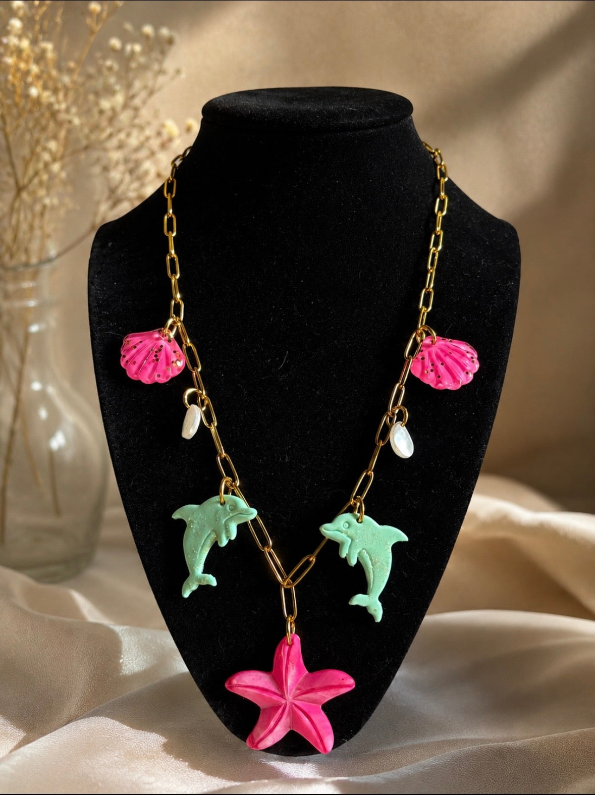 Pink Necklace