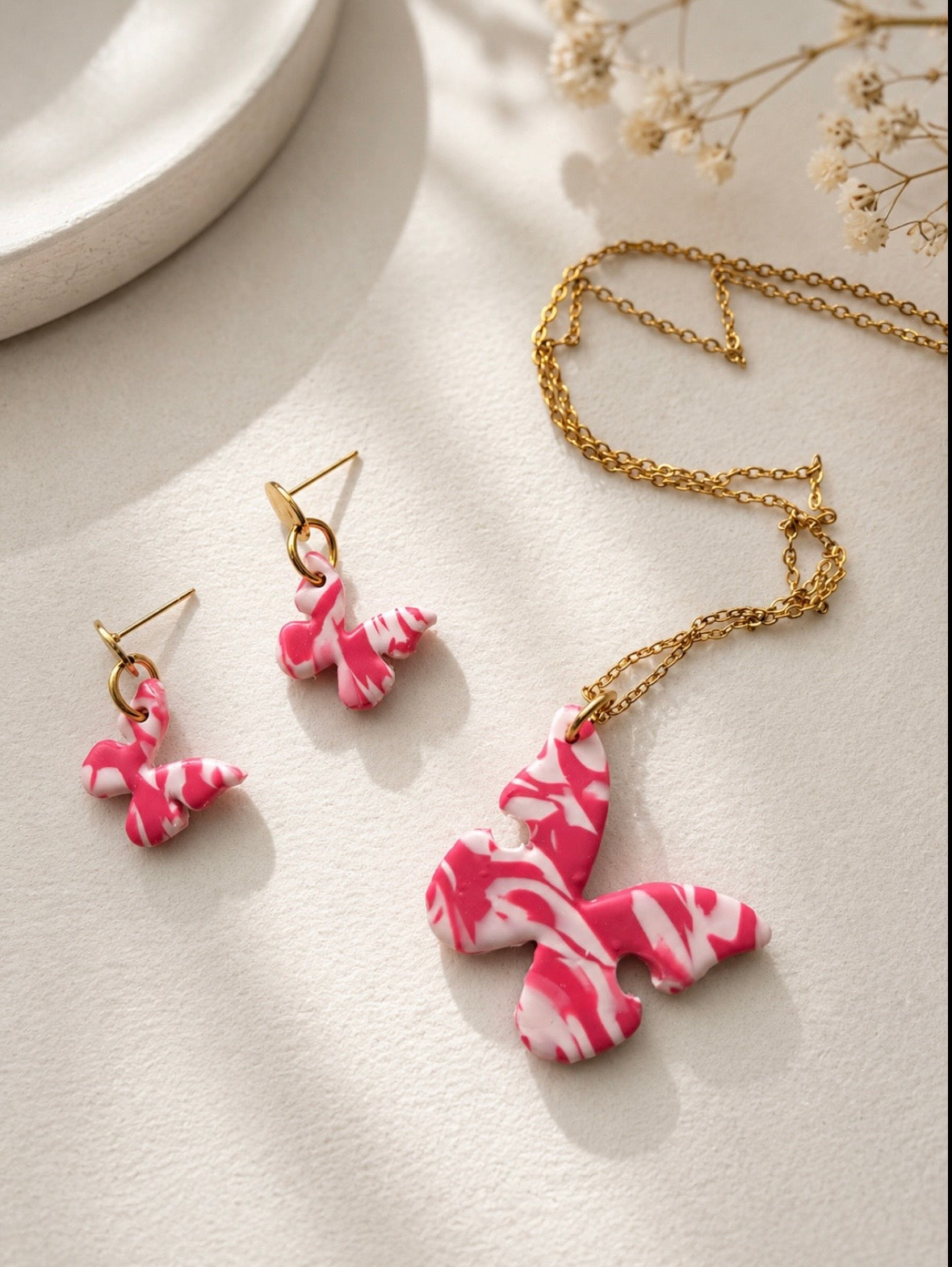 Mariposa Rosa Set