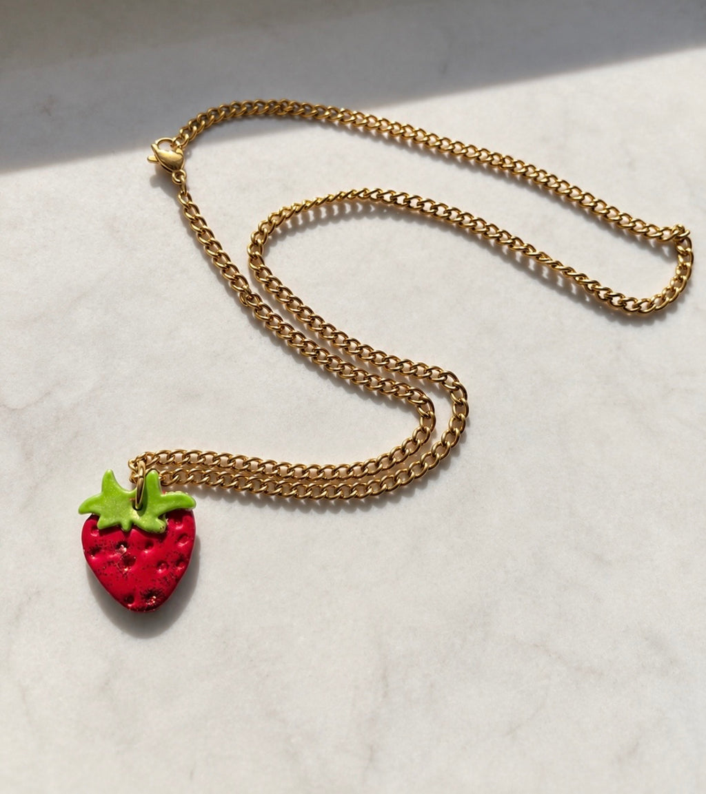 Strawberry Necklace