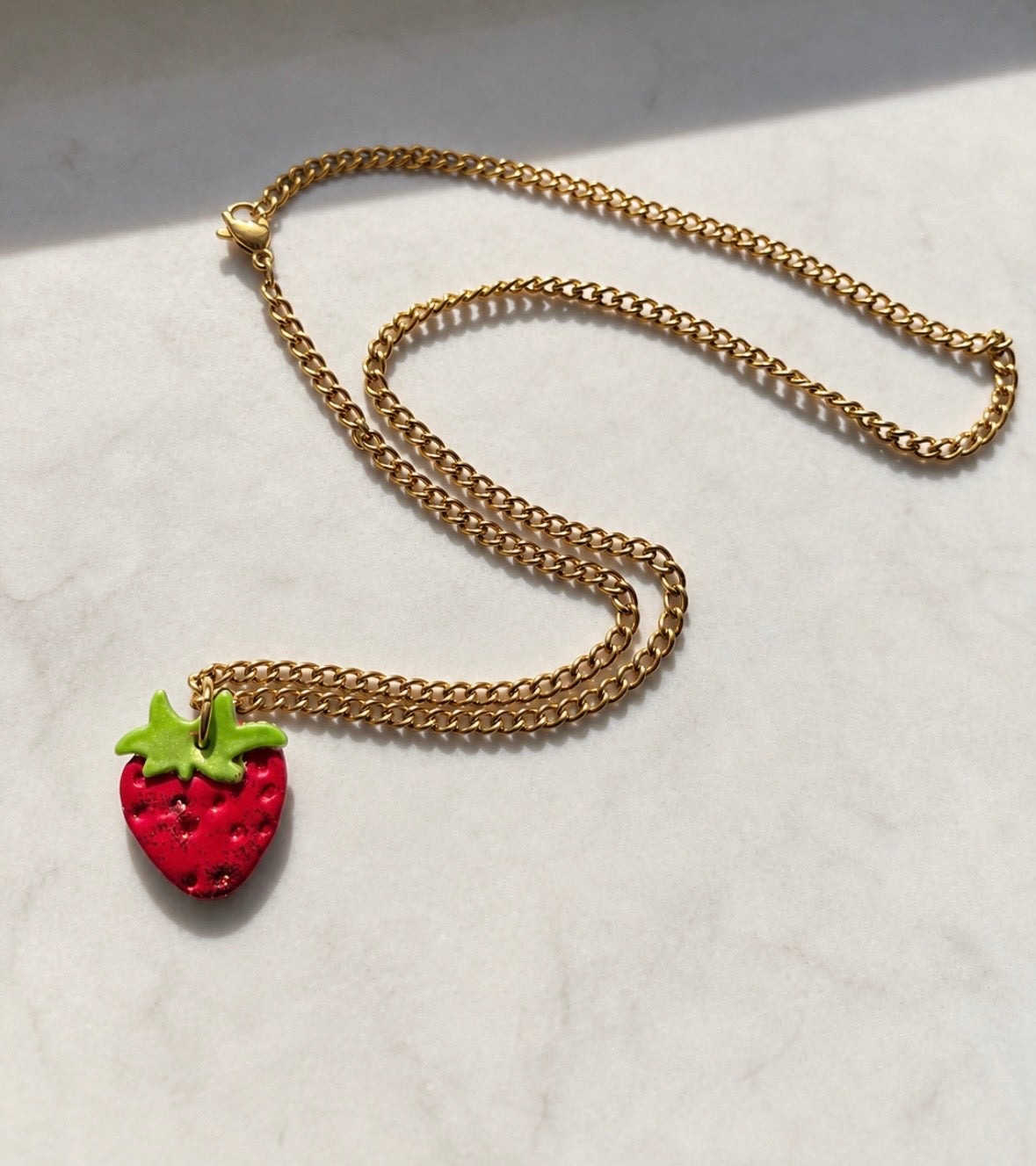 Strawberry Necklace